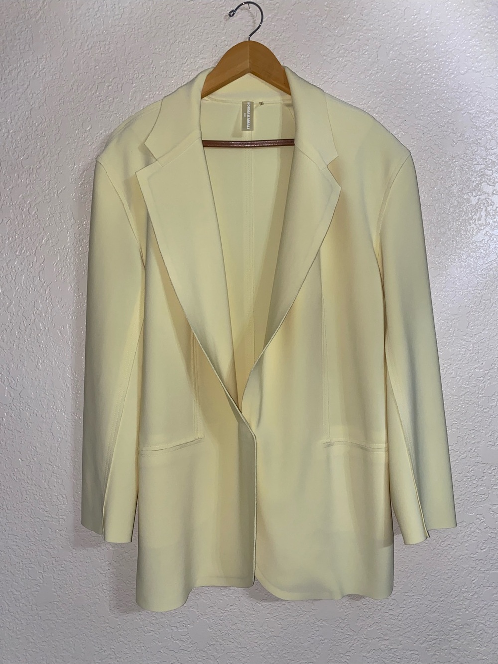 Oversized Yellow  Blazer